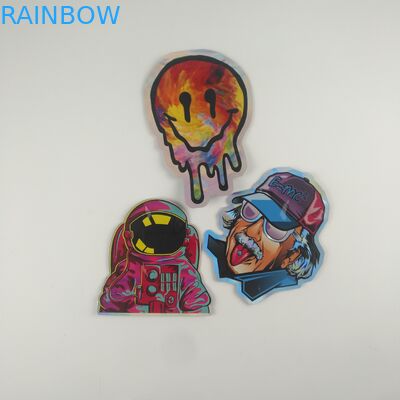 Gummies Jelly Cannabis Plastic Pouches Packaging stempelschnitt kundenspezifische Reißverschluss-Taschen 3.5g