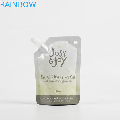 Zusammengefügte Plastikfolie Kosmetik Aufstehen Spülbeutel Gesichtscreme Verpackung Nachfülltaschen