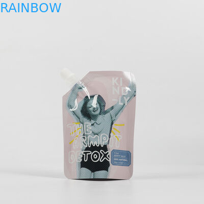 Zusammengefügte Plastikfolie Kosmetik Aufstehen Spülbeutel Gesichtscreme Verpackung Nachfülltaschen