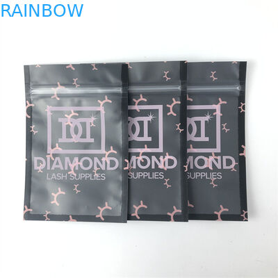 Wiederversiegelbare Plastik Seitendichtung der Aluminiumfolie-Zipverschluss-Plastiktasche-drei