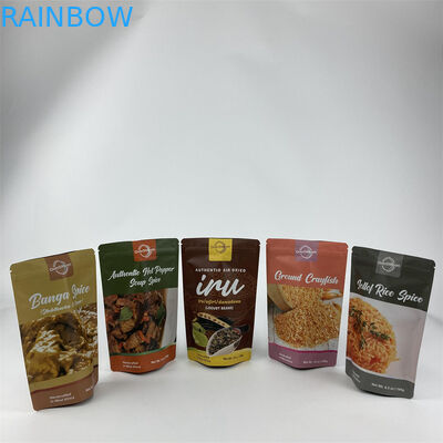 Stehen Sie oben Doypack-Tabak-Verpackenbeutel-heißes Dichtungs-Reißverschluss-Paket mit Logo