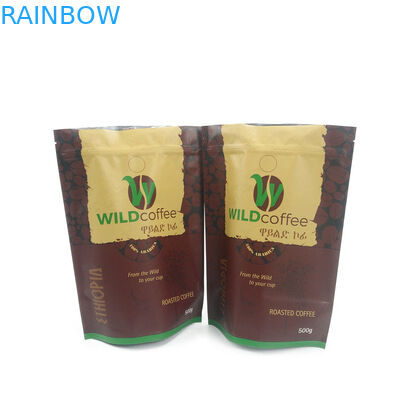 Stehen Sie oben Doypack-Tabak-Verpackenbeutel-heißes Dichtungs-Reißverschluss-Paket mit Logo