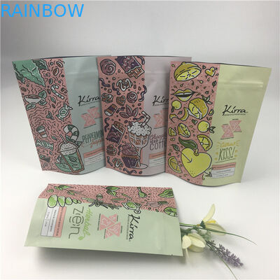 Aluminiumfolie Doypack-Geruch-Beweis-Tee-Nahrungsmittelverpackungs-Taschen mit Reißverschluss