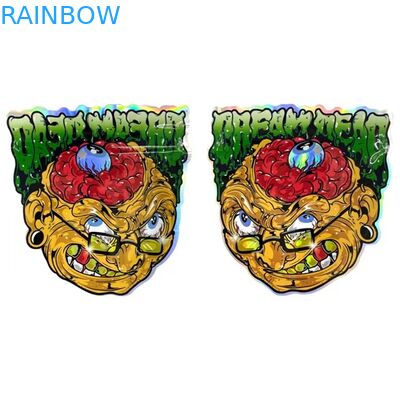 Kundenspezifischer Druckzipverschluß Plastik sackt Heißsiegel Gummies-Imbiss-Reißverschluss einsackt Aluminiumfolie ein