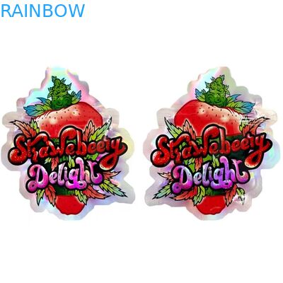 Kundenspezifischer Druckzipverschluß Plastik sackt Heißsiegel Gummies-Imbiss-Reißverschluss einsackt Aluminiumfolie ein