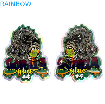 Kundenspezifischer Druckzipverschluß Plastik sackt Heißsiegel Gummies-Imbiss-Reißverschluss einsackt Aluminiumfolie ein