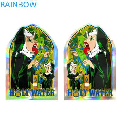 Kundenspezifischer Druckzipverschluß Plastik sackt Heißsiegel Gummies-Imbiss-Reißverschluss einsackt Aluminiumfolie ein