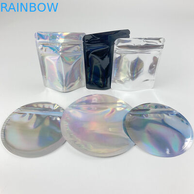 4 x 6 Plastik die kundenspezifische Form stehen oben Beutel mit kindersicherem Reißverschluss