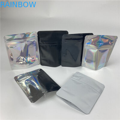 Aluminiumfolie Matte Hologram Stand Up Bags sehen, dass durch Tasche für Werkzeuge bilden