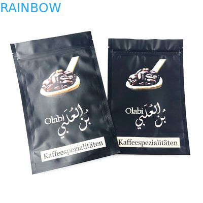 Digital, welche die kundenspezifischen Kaffeebohnen Plastik 8oz verpacken Reißverschluss-Beutel drucken