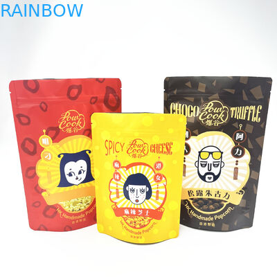 Verpackenaluminiumtaschen wiederversiegelbarer Geruch-Beweis-Plastik mit Reißverschluss für Nahrungsmittelimbiss-Plätzchen