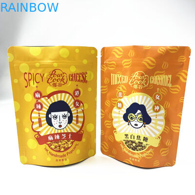 Verpackenaluminiumtaschen wiederversiegelbarer Geruch-Beweis-Plastik mit Reißverschluss für Nahrungsmittelimbiss-Plätzchen