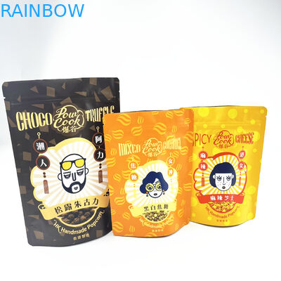 Verpackenaluminiumtaschen wiederversiegelbarer Geruch-Beweis-Plastik mit Reißverschluss für Nahrungsmittelimbiss-Plätzchen