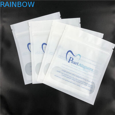 Gewohnheit druckte flachen Seitenfreien raum Ausrichtungstransport-Plastik Matte Packaging Bags With One