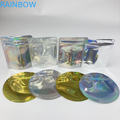 Das Aluminiumfolie-Tee-Snack-Food-Verpacken steht oben Taschen Reißverschluss zumacht Kundenbezogenheit