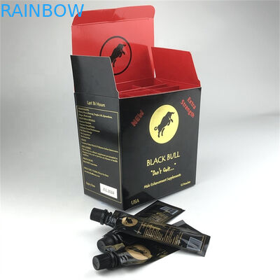 Leerer Tüllen-Beutel, der für Honey Male Enhancement Supplement verpackt