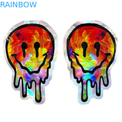 Reißverschluss-Plastik-Verpacken- der Lebensmittelunregelmäßige Form 3.5g 7g wiederversiegelbare für Süßigkeits-Plätzchen