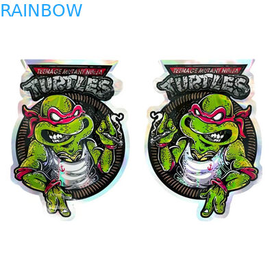 Reißverschluss-Plastik-Verpacken- der Lebensmittelunregelmäßige Form 3.5g 7g wiederversiegelbare für Süßigkeits-Plätzchen