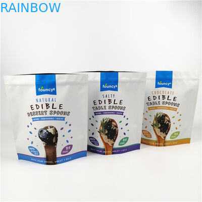 Plastik-Tabak-Gewürz-Plastikbeutel, die oben Plätzchen-Stand-Beutel 3.5g verpacken