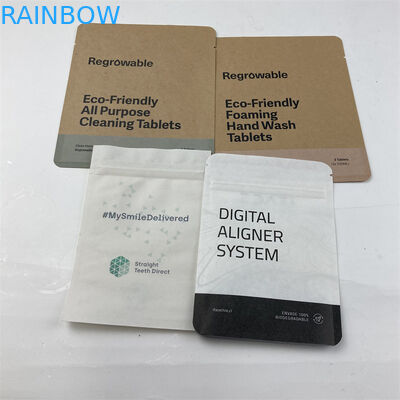 Digital, die freundlichen Nahrungsmittelgrad kompostierbare Papiertüte Eco für Imbiss-Süßigkeit drucken