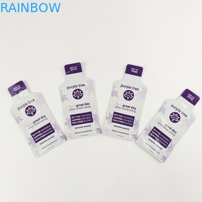 Spezielle geformte kundenspezifische Druck-Plastik sackt gestempelschnittenen unregelmäßigen Beutel mit Reißverschluss ein