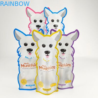 Plastikgeformter Reißverschluss Plastik sackt kindersichere Digital-Druck-unregelmäßige Folien-Verpackentaschen ein