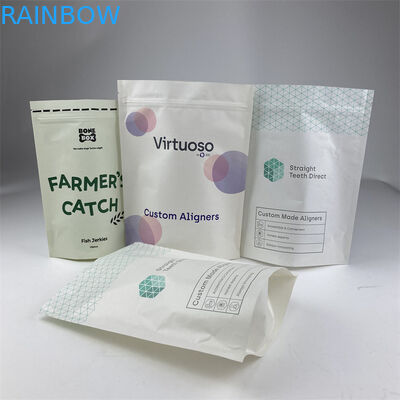 Zähne klären Ausrichtungstransporte, Plastik-, dieverpacken MOPP-Kraftpapier PET eine transparente Seite einsackt