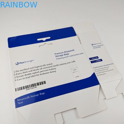 Magazin der Pappe400g fertigte rechteckigen Milchverpackungs-Kasten besonders an