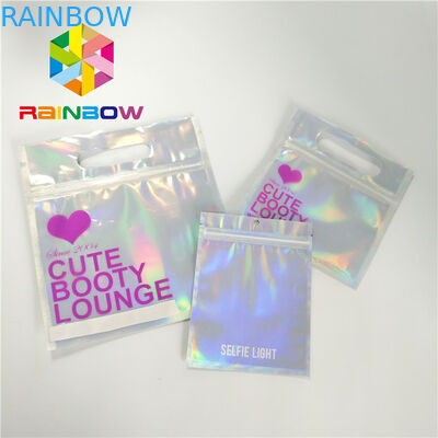 Badebekleidung der wasserdichter Plastikbikini-bereiten Verpackentaschen-leichten Berührung Zipverschluss-Taschen auf