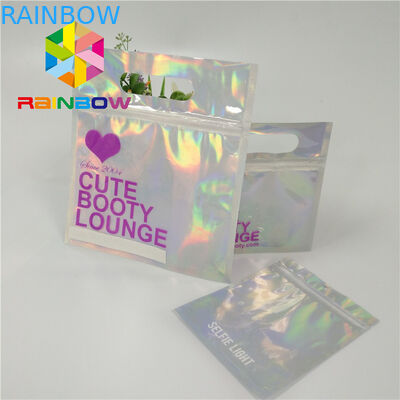Badebekleidung der wasserdichter Plastikbikini-bereiten Verpackentaschen-leichten Berührung Zipverschluss-Taschen auf