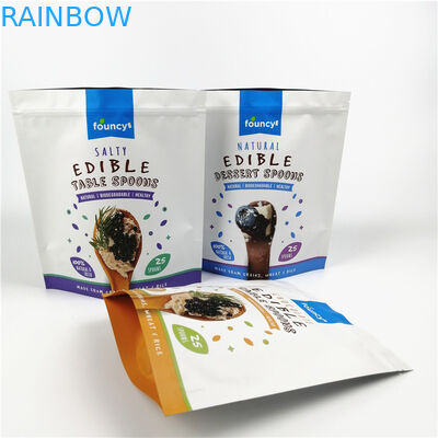 Plastik-Taschen-Beutel der leichten Berührung THC Nahrungsmittelfertigte Aluminiumverpackentaschen besonders an