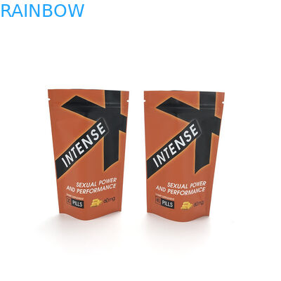 Das Verpacken der Plätzchen-Süßigkeits-THC steht oben Doypack kundenspezifischen Logo Printed Food Plastic Bag