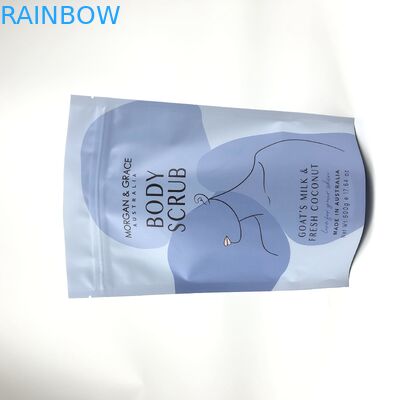 Reißverschluss-Mylar-Standbodenbeutel mit Gravnre-Druck für Körperpeeling-Badesalz