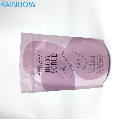 Reißverschluss-Mylar-Standbodenbeutel mit Gravnre-Druck für Körperpeeling-Badesalz