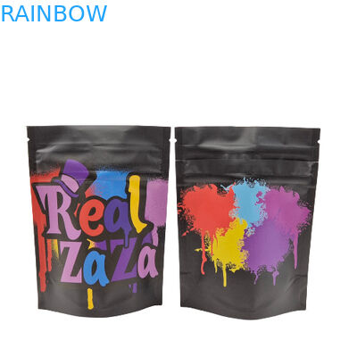 Kundengebundene Aluminiumfolie-Zipverschluss-Tasche Plastik für das essbare Verpacken der Lebensmittel