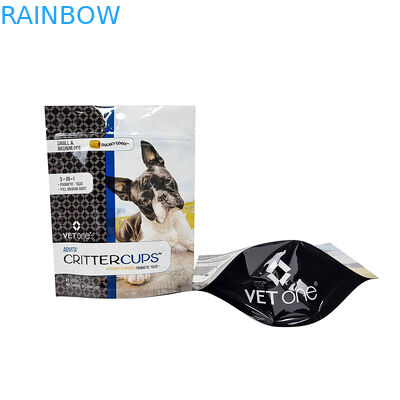 Kundengebundene Aluminiumfolie-Zipverschluss-Tasche Plastik für das essbare Verpacken der Lebensmittel