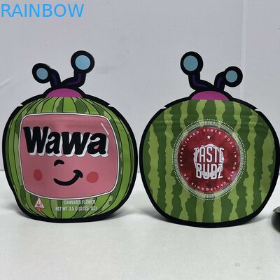 Plastikfolien-Kräuterweihrauch, der oben Plastik-Taschen-Stand-Beutel-Hanf-Blume verpackt