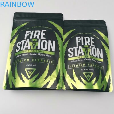 Plastikfolien-Kräuterweihrauch, der oben Plastik-Taschen-Stand-Beutel-Hanf-Blume verpackt