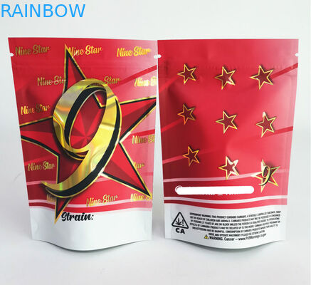 CBD-Unkraut-Marihuana-Verpackentasche 420 Digital, die Doypack druckt, stempelschnitt Kräuterweihrauch