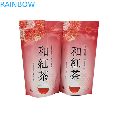 Stehen Sie oben Snack-Food-Plastiktasche-Reißverschluss-Plastik-Beutel-Verpackensüßigkeits-Plätzchen