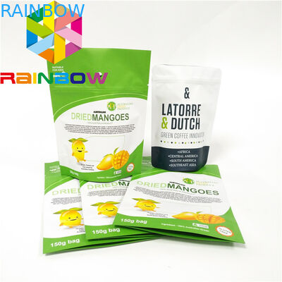 Stehen Sie oben Snack-Food-Plastiktasche-Reißverschluss-Plastik-Beutel-Verpackensüßigkeits-Plätzchen