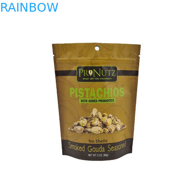 3.5g Nahrung Plastik sackt feuchtigkeitsfesten Plastikreißverschluß für Süßigkeits-süße Plätzchen-Kekse ein