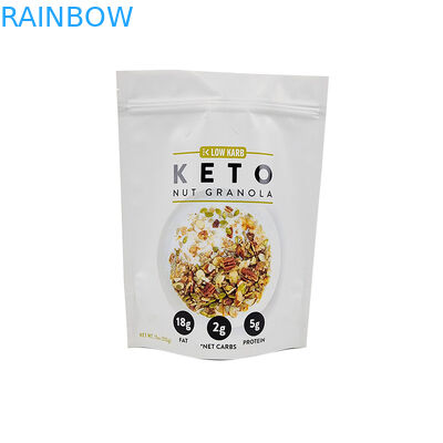 3.5g Nahrung Plastik sackt feuchtigkeitsfesten Plastikreißverschluß für Süßigkeits-süße Plätzchen-Kekse ein