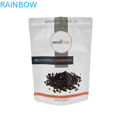 3.5g Nahrung Plastik sackt feuchtigkeitsfesten Plastikreißverschluß für Süßigkeits-süße Plätzchen-Kekse ein