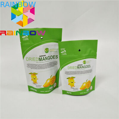 Kundenspezifische Druck-Verpackentaschen Plastik riechen Beweis-Stand herauf Hologramm-Plätzchen 30 Mikrometer