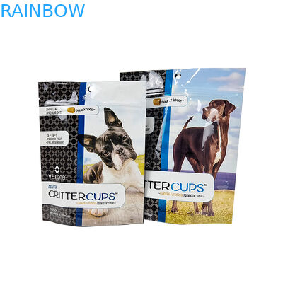 Kundenspezifische Druck-Verpackentaschen Plastik riechen Beweis-Stand herauf Hologramm-Plätzchen 30 Mikrometer