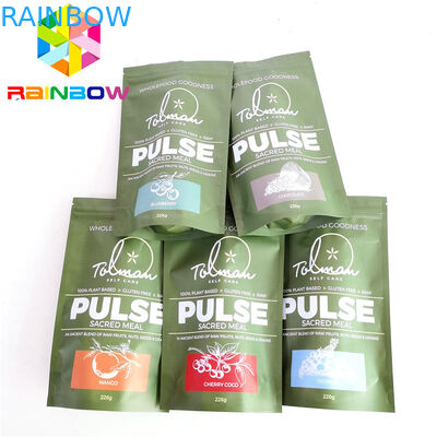 3.5g Nahrungsmittelplastiktasche-Geruch-Beweis der Süßigkeits-CMYK stehen oben Beutel-Aluminium mit Reißverschluss