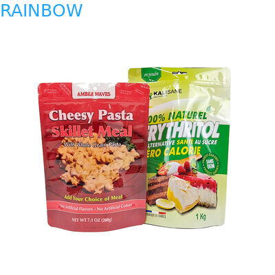Druckwiederversiegelbare Plastikleichte Berührung Plastik-Beutels-3.5g, die mit Reißverschluss verpackt