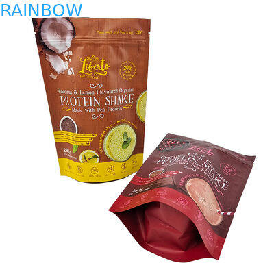 Beutel 3.5g 7g 1lb Plastik Zipsackt Matte Foil Inside Childproof Sachets ein