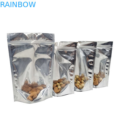 Aluminiumfolie-Plastik-Tasche stehen herauf wiederversiegelbare die Beutel-Geruch-Beweis-Verpackennahrung